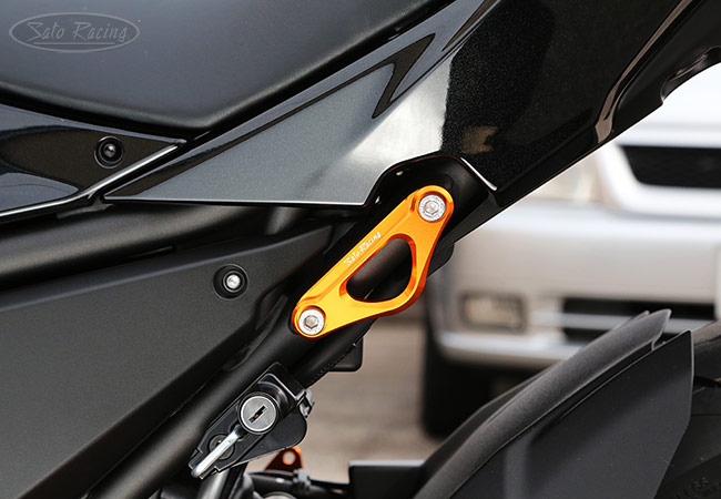 Sato Racing Billet Racing / Tie Down Hook for the Kawasaki Ninja 650 / Z650 (2017+) Sato Racing Billet Racing / Tie Down Hook for the Kawasaki Ninja 650 / Z650 (2017+)